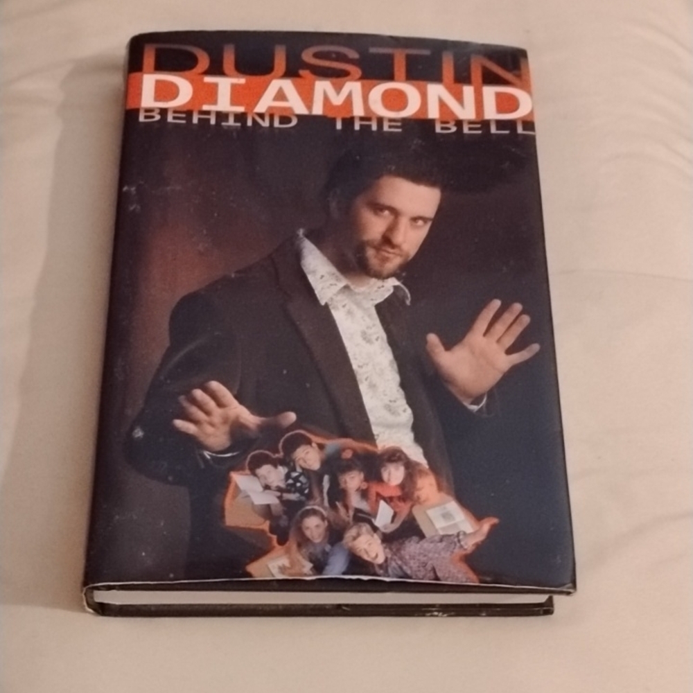 Dustin Diamond 'Behind the Bell' HC Book 1st Print Screech Saved By The Bell